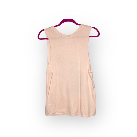 new Daydreamer ☺︎︎ Pink Floyd Rainbow Muscle Tee Tank ☺︎ Light Pink ☺︎ Small - Picture 13 of 16